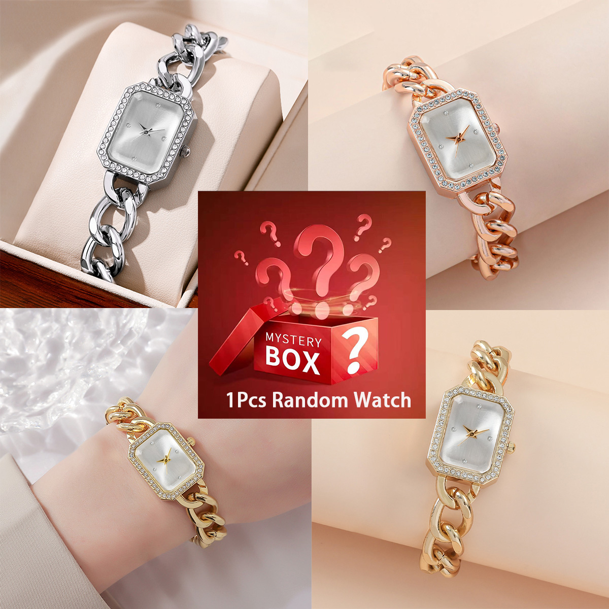 Luxury Watch For - Kotak misteri berisi 1 jam tangan