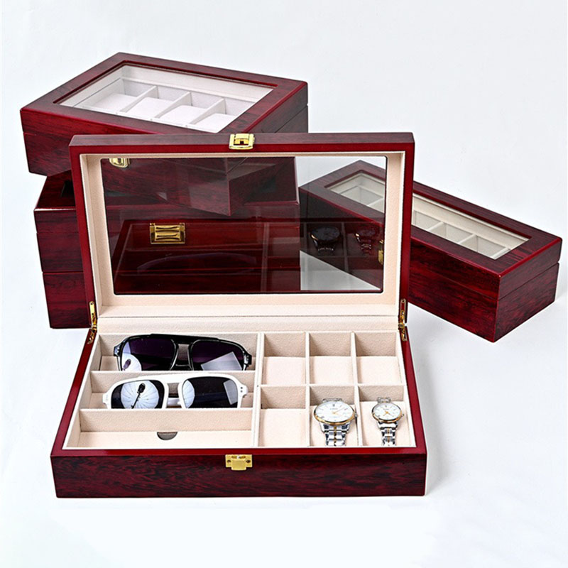 Luxury Watch Packaging Box - Kotak Jam Tangan Redwood, Kotak Penyimpanan