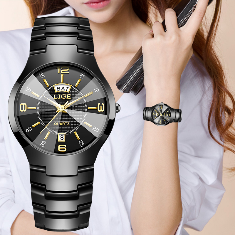 Luxury Watch Straps - LIGE Jam Tangan Wanita Elegan Modis