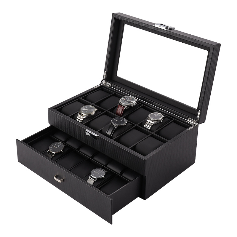 Luxury Watch Packaging Box - Kotak Jam Tangan Mewah Organizer Kulit