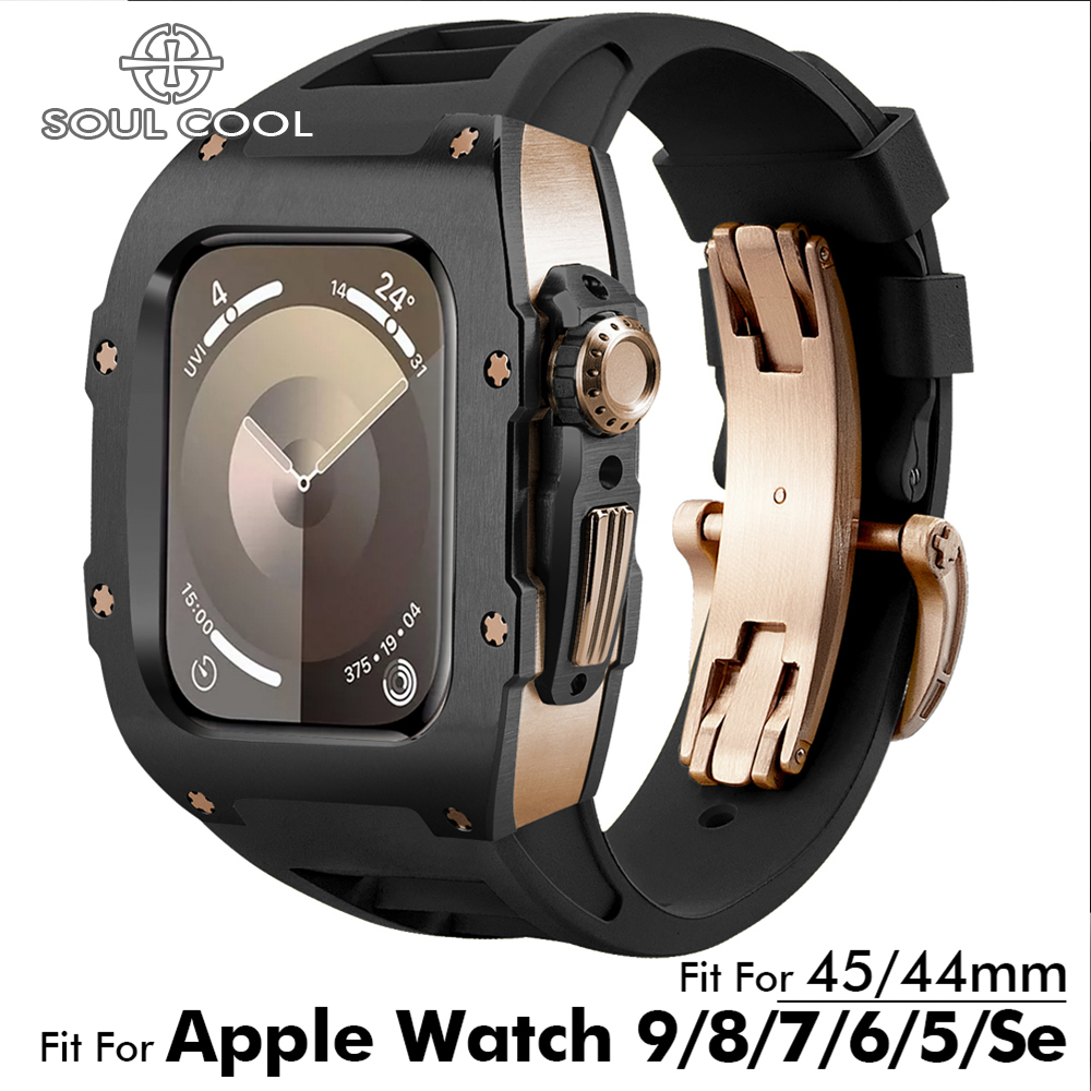 Luxury Watch Kit - Soul Cool Untuk Apple Watch 316L