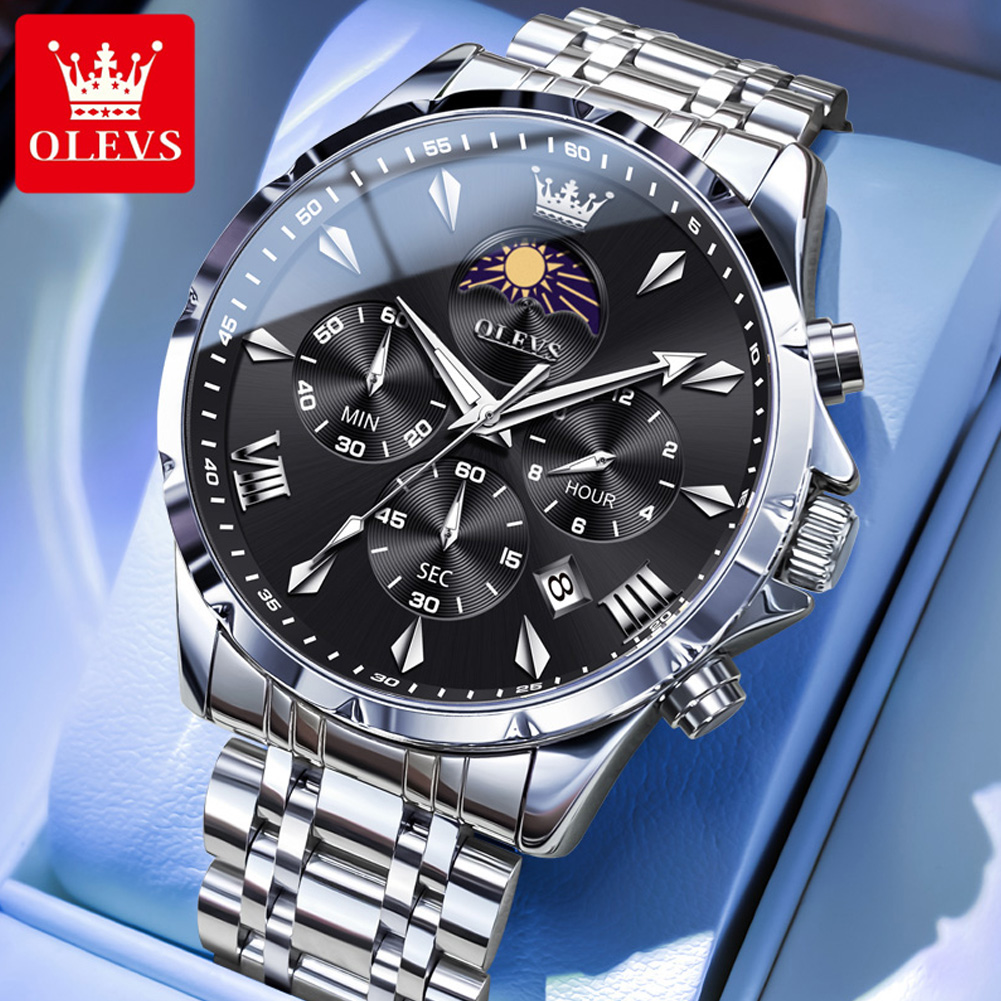 Luxury Watch Investment - Jam Tangan Pria OLEVS 3653 dengan