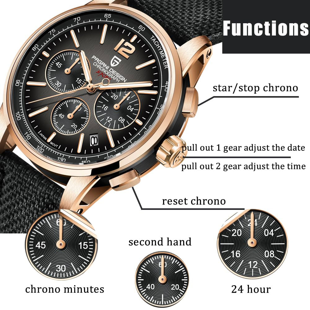 Luxury Watch Investment - PAGANI DESIGN Jam Tangan Pria Baru