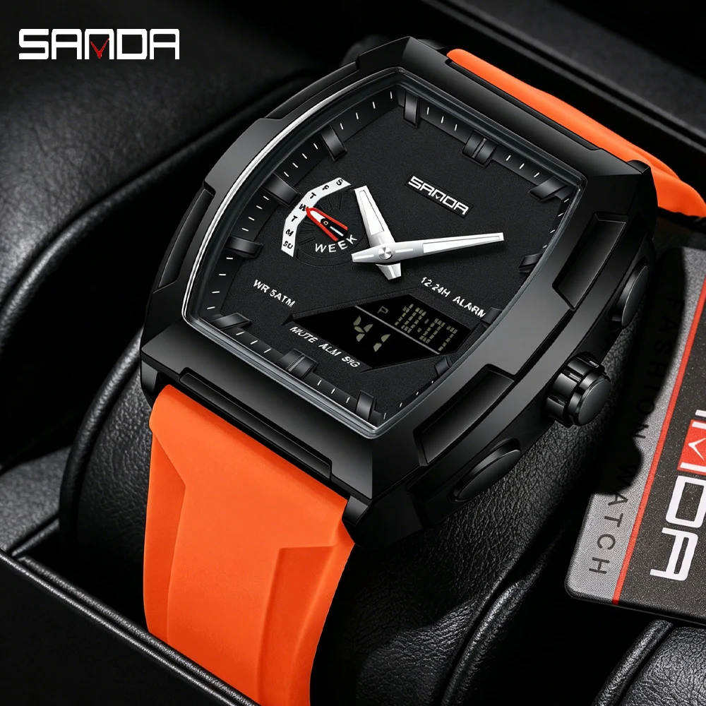 Luxury Watch Zone - SANDA Jam Tangan Pria Militer Jam