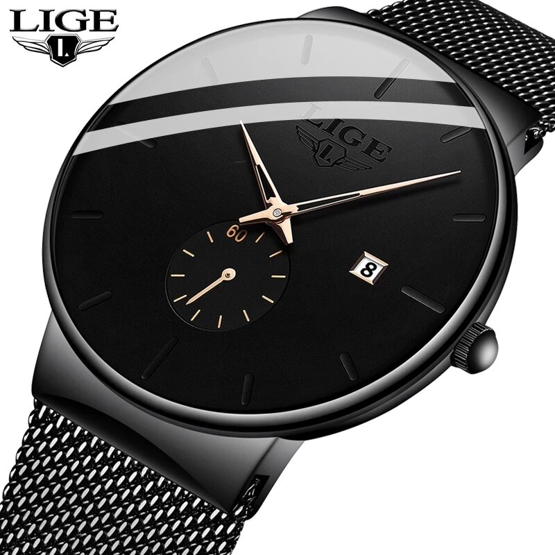 Luxury Watch Maker - LIGE jam tangan olahraga pria, arloji