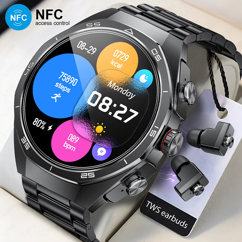 Luxury Watch German - BARU Untuk Android TWS Earbuds Musik