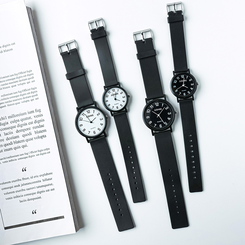 Luxury Watch Straps - Jam Tangan Hitam Sederhana Jam Tangan