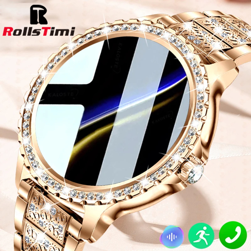Luxury Watch German - Jam tangan pintar wanita emas, arloji