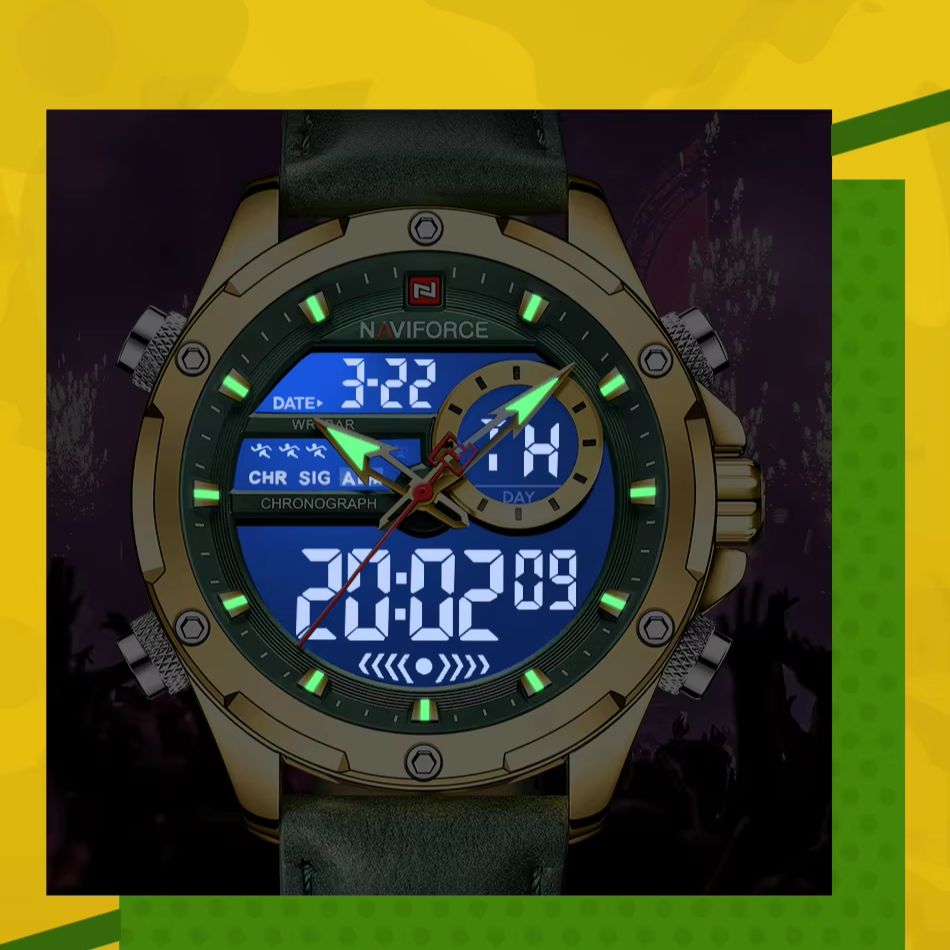 Naviforce Jam Tangan Pria 2022 - Luxury Watch Holder For Men ulasan dan harga