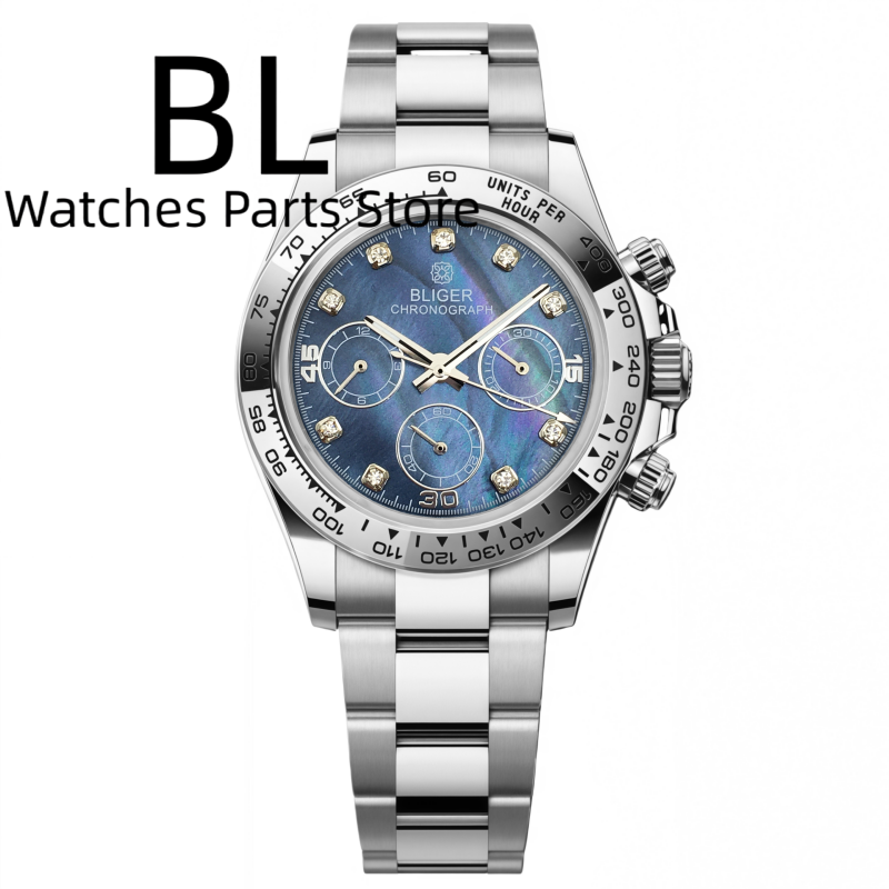 Jam Tangan Pria BLIGER 39mm Me - Luxury Watch German ulasan dan harga