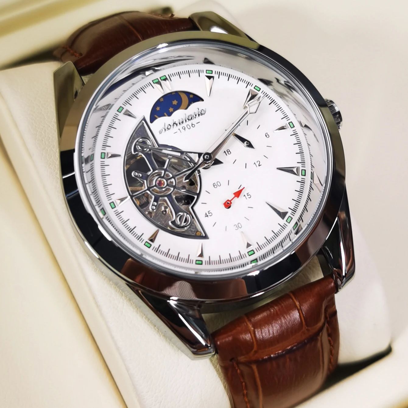 Jam Tangan Pria AOKULASIC, Mer - Luxury Watch Holder For Men ulasan dan harga