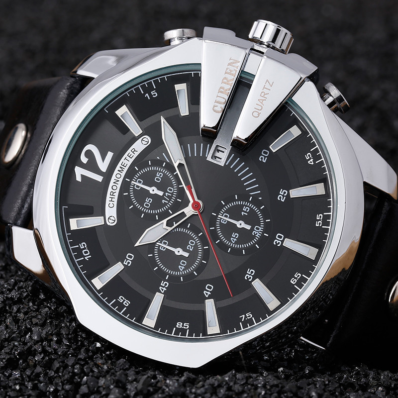 Curren jam tangan pria, jam ta - Luxury Watch Holder For Men ulasan dan harga