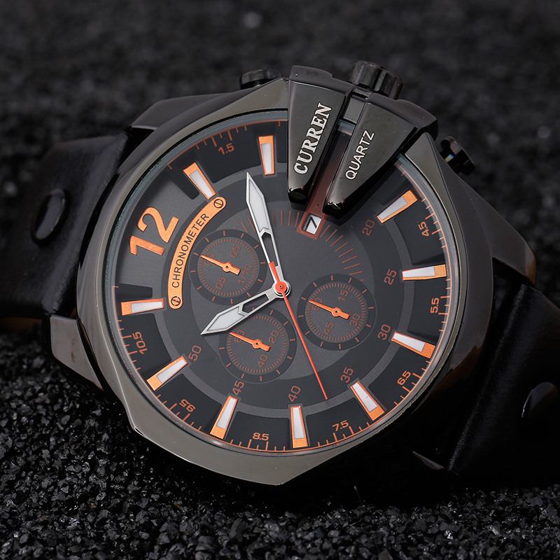 Curren jam tangan pria, jam ta - Luxury Watch Holder For Men ulasan dan harga