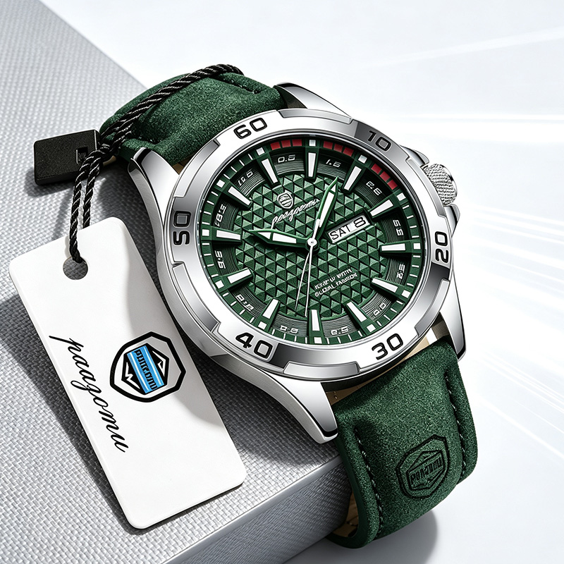 PAAZOMU Jam Tangan Pria Merek  - Luxury Watch Holder For Men ulasan dan harga