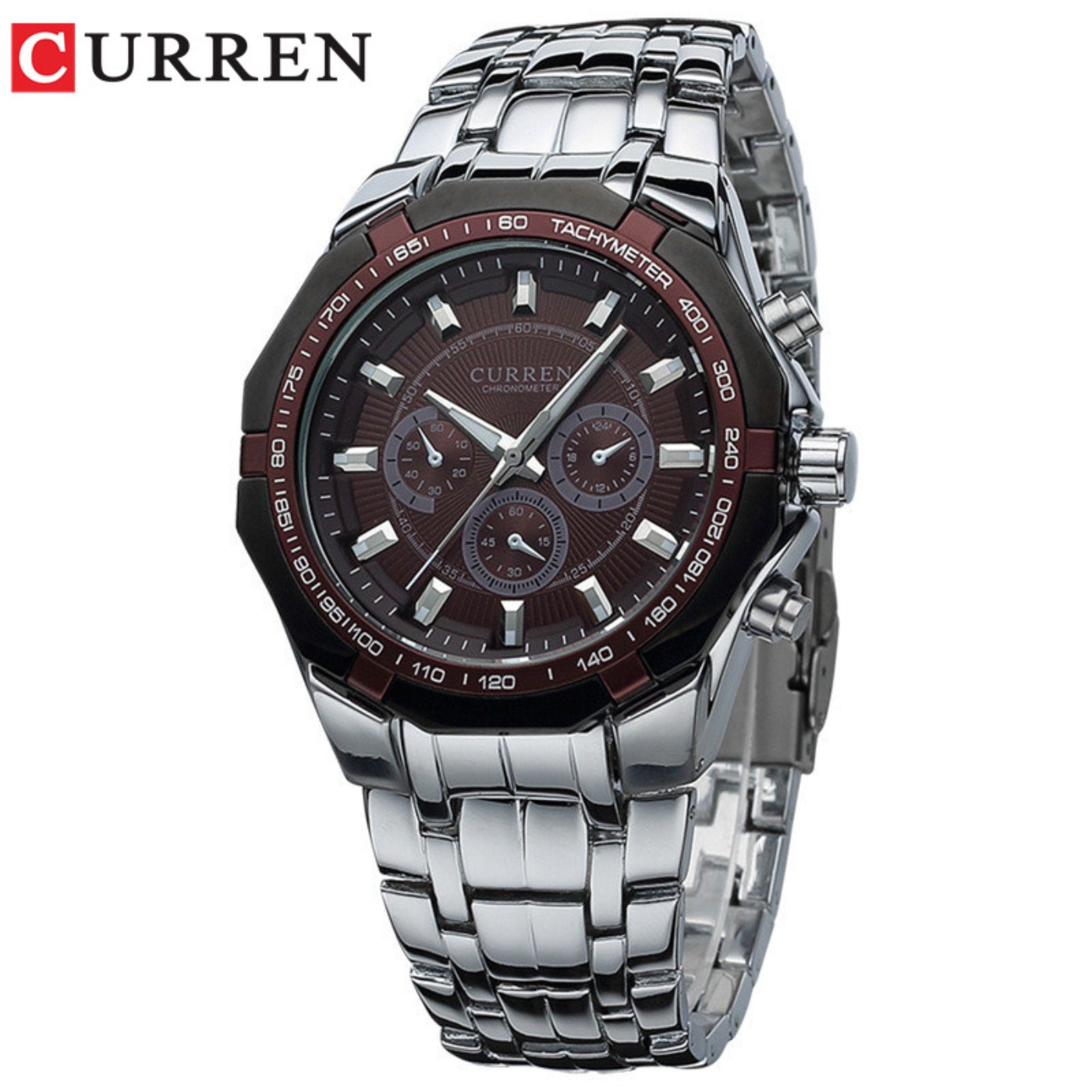 CURREN Jam Tangan Pria Olahrag - Luxury Watch Investment ulasan dan harga