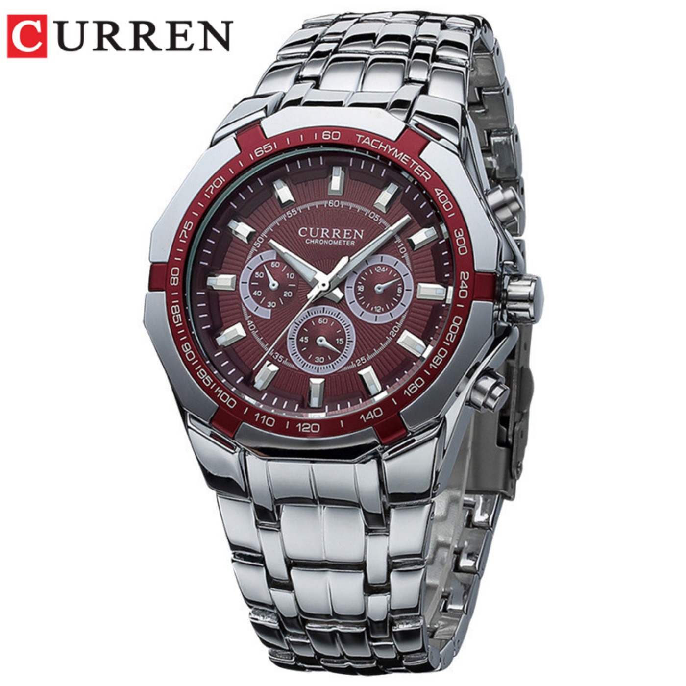 CURREN Jam Tangan Pria Olahrag - Luxury Watch Investment ulasan dan harga