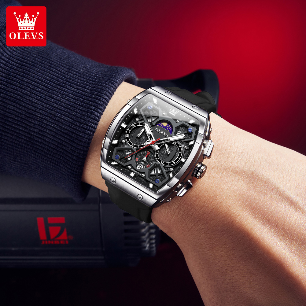 Jam Tangan Pria OLEVS 2942 Tah - Luxury Watch Zone ulasan dan harga