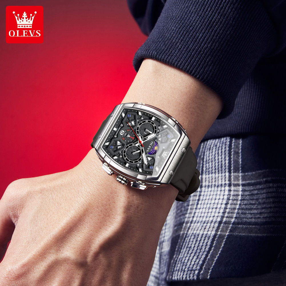 Jam Tangan Pria OLEVS 2942 Tah - Luxury Watch Zone ulasan dan harga