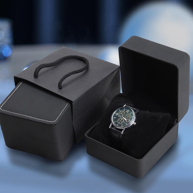 Kotak penyimpanan jam tangan k - Luxury Watch Packaging Box ulasan dan harga