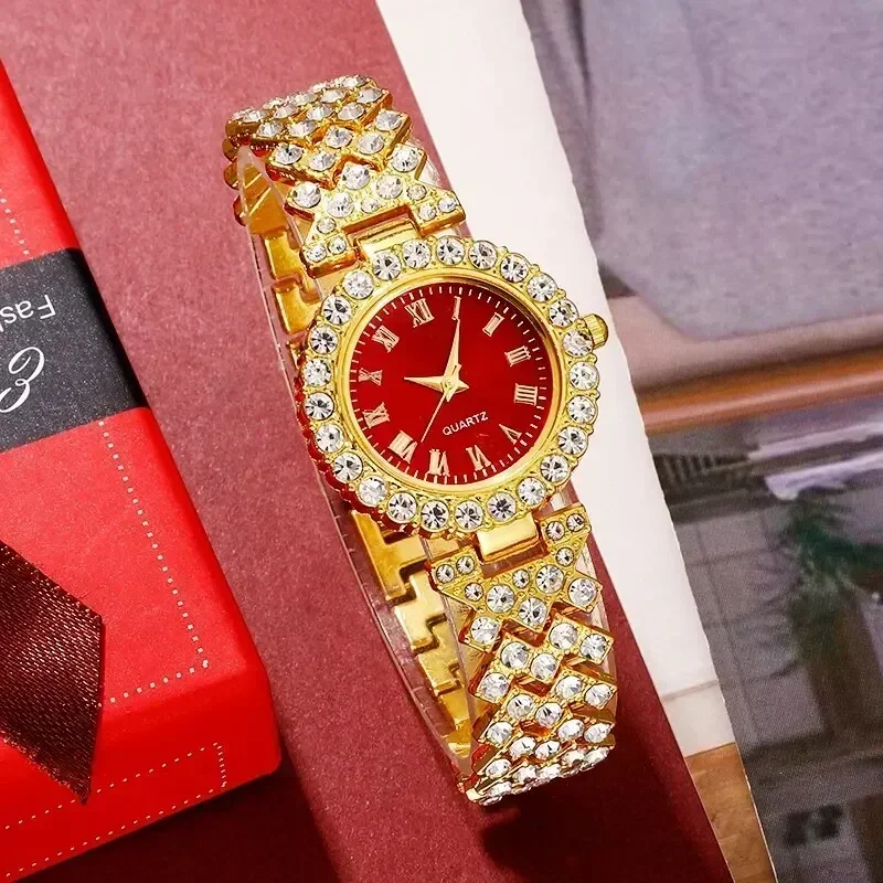 Jam Tangan Mewah Emas Wanita C - Luxury Watch Kit ulasan dan harga