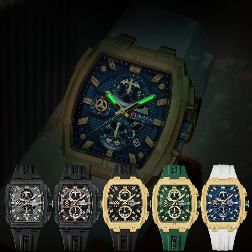 Jam Tangan Mewah Vintage CURRE - Luxury Watch Market ulasan dan harga