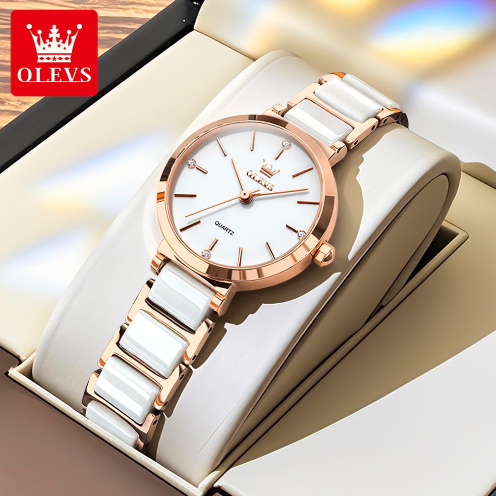 Jam Tangan Wanita OLEVS 5877 M - Luxury Watch Kit ulasan dan harga