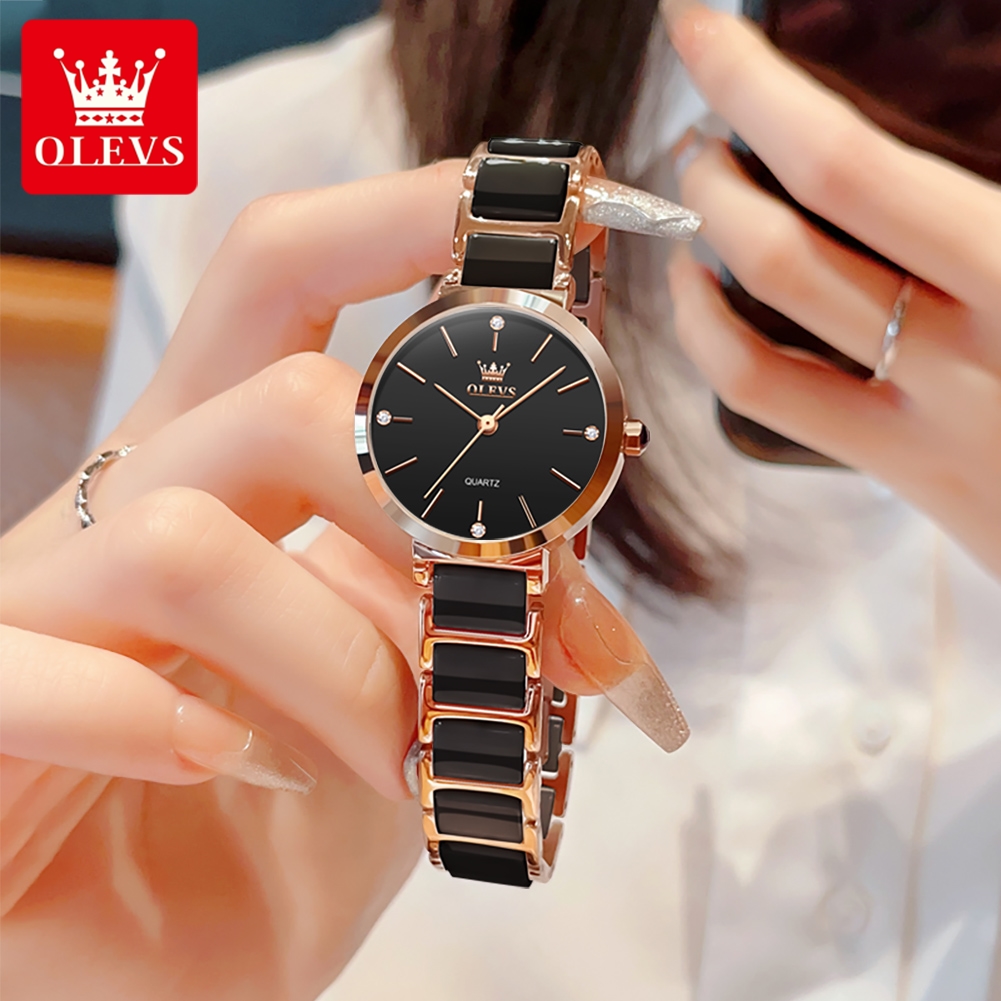 Jam Tangan Wanita OLEVS 5877 M - Luxury Watch Kit ulasan dan harga