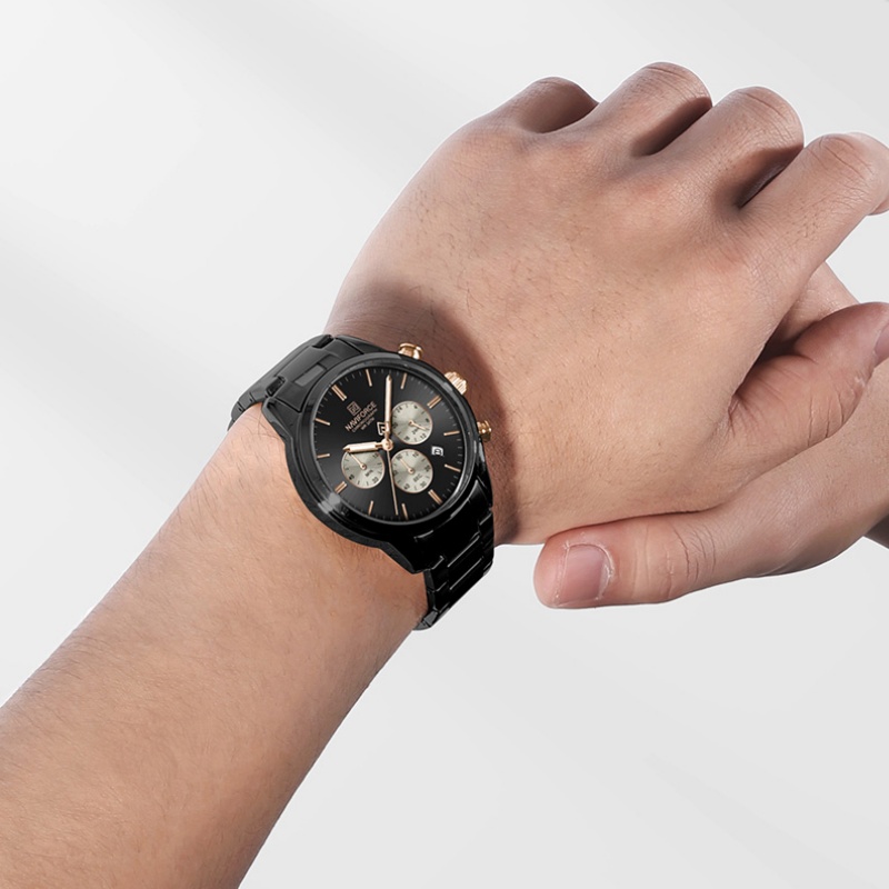 Jam Tangan Pria NAVIFORCE Quar - Luxury Watch Straps ulasan dan harga