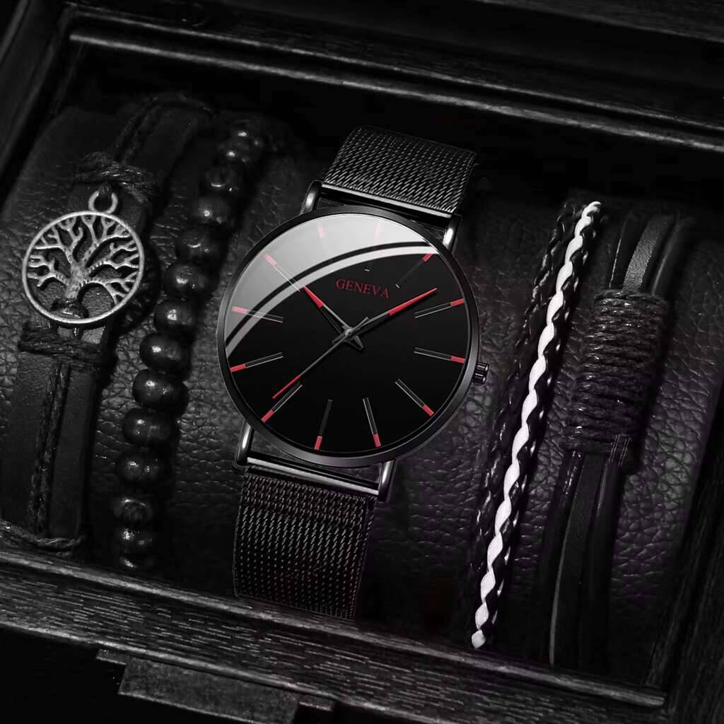 Jam tangan pria, 5 buah/Set Fa - Luxury Watch Kit ulasan dan harga