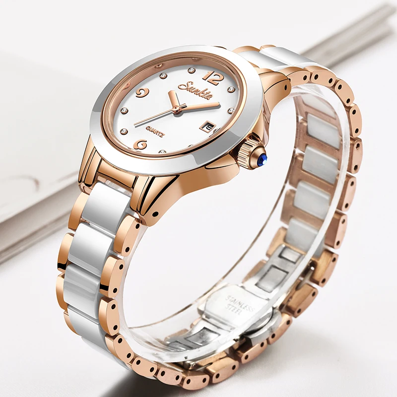 Sunkta Jam Tangan Wanita Kuars - Luxury Watch For ulasan dan harga