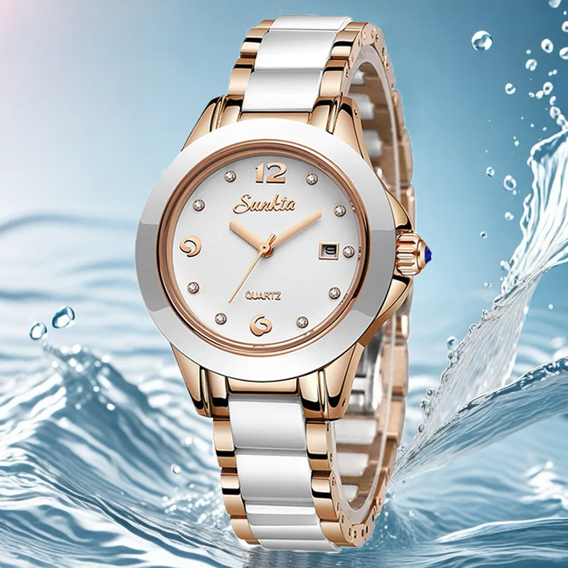 Sunkta Jam Tangan Wanita Kuars - Luxury Watch For ulasan dan harga