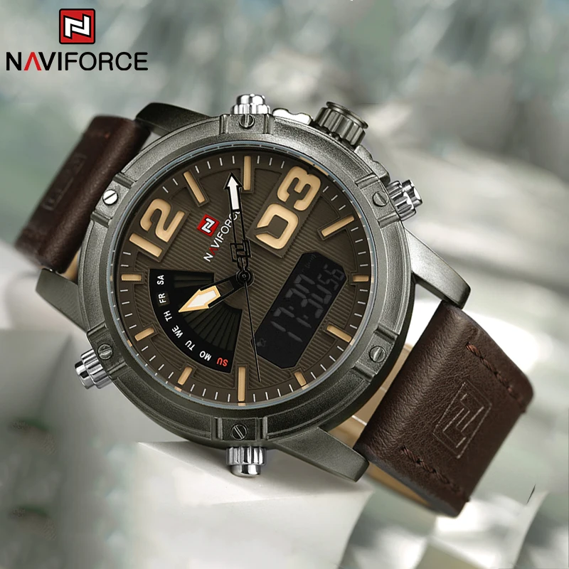 NAVIFORCE Jam Tangan Pria Berm - Luxury Watch Zone ulasan dan harga