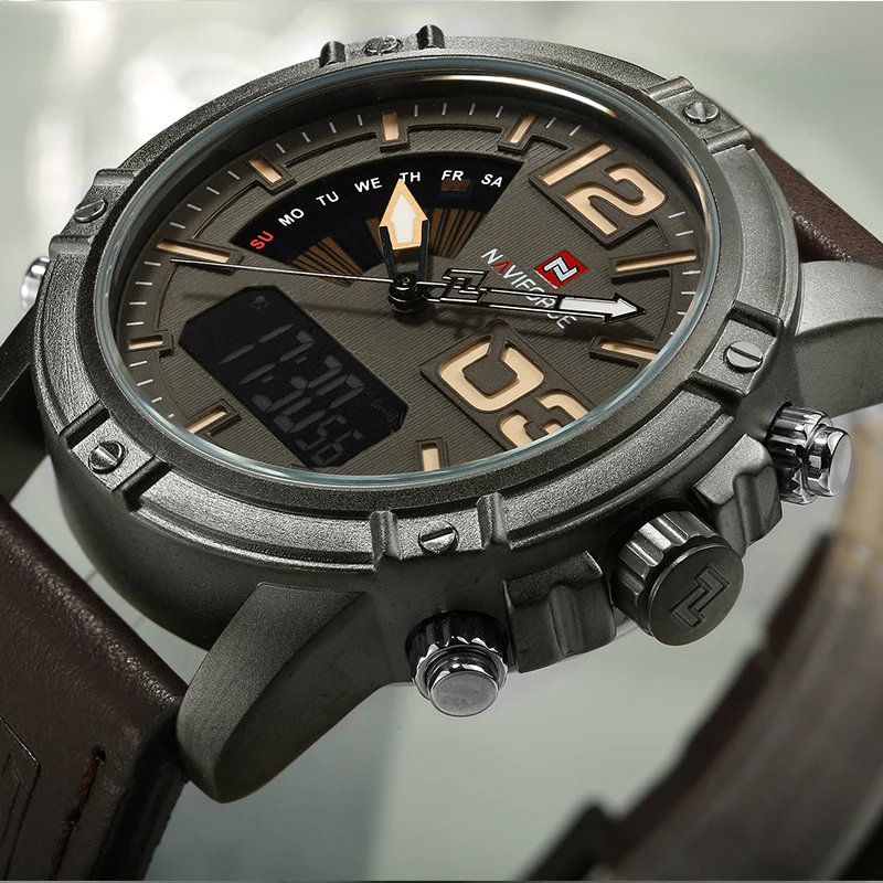 NAVIFORCE Jam Tangan Pria Berm - Luxury Watch Zone ulasan dan harga