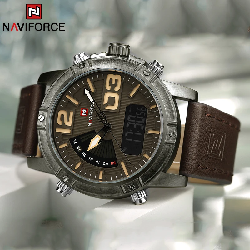NAVIFORCE Jam Tangan Pria Berm - Luxury Watch Zone ulasan dan harga