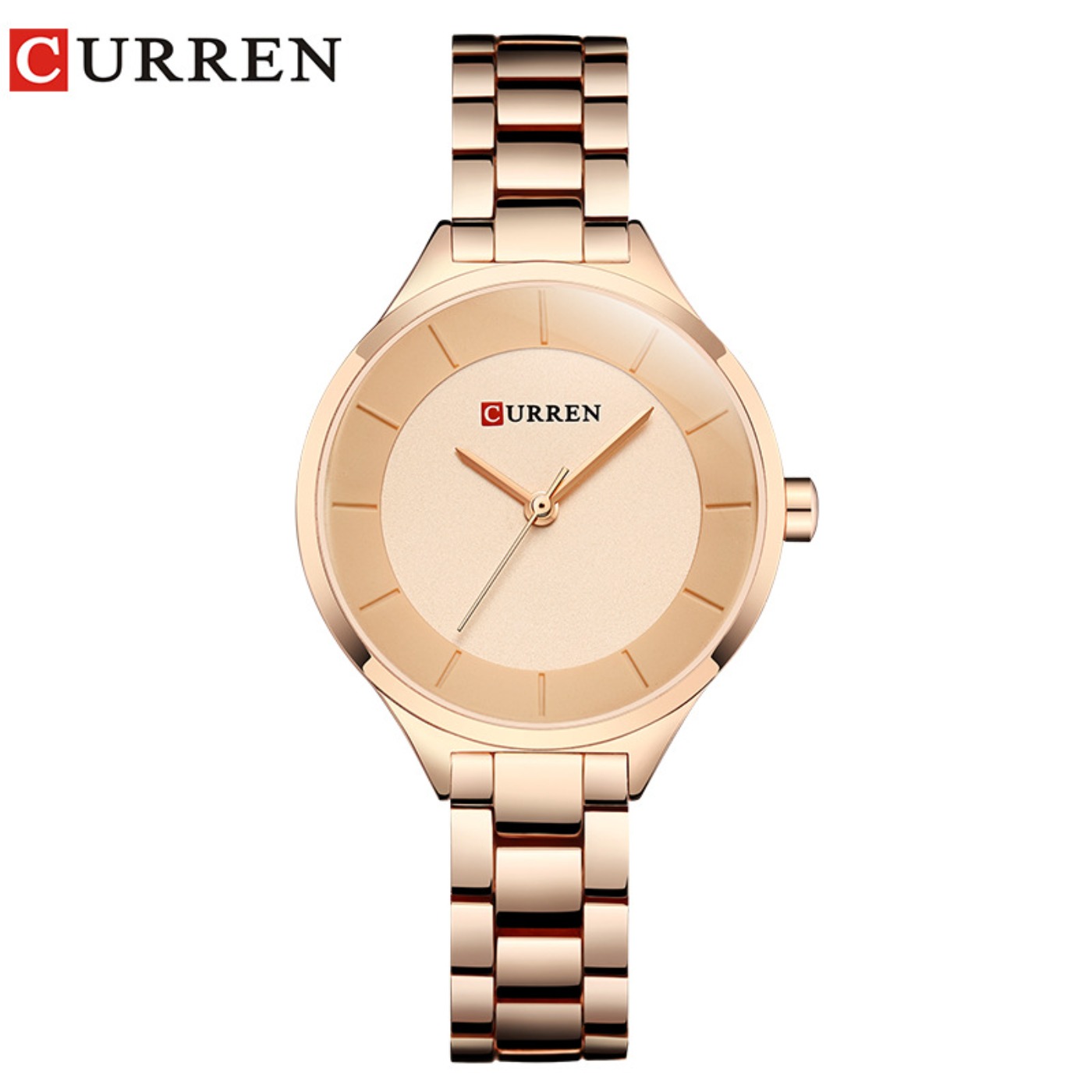 CURREN Jam Tangan Gelang Wanit - Luxury Watch For ulasan dan harga