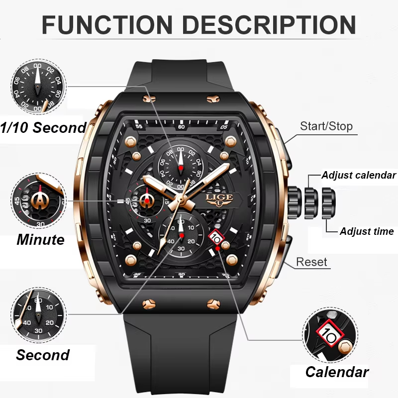 Jam Tangan Pria Mewah Merek LI - Luxury Watch Investment ulasan dan harga