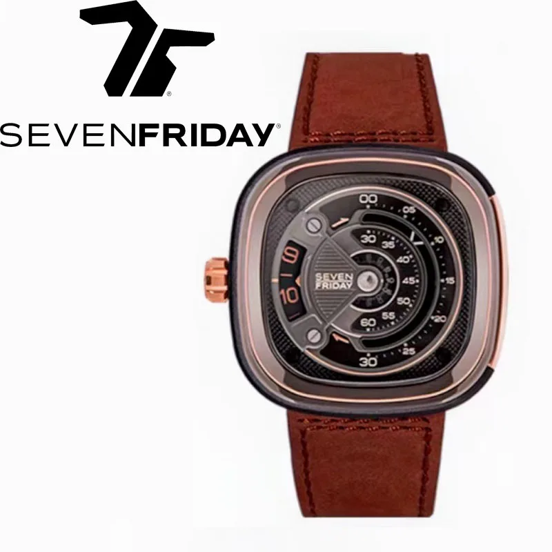 Tujuh FRIDAY jam tangan M2B/01 - Luxury Watch Holder For Men ulasan dan harga