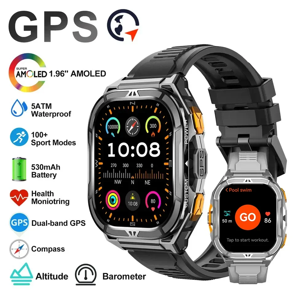 Jam Tangan Pintar AMOLED Mewah - Luxury Watch German ulasan dan harga