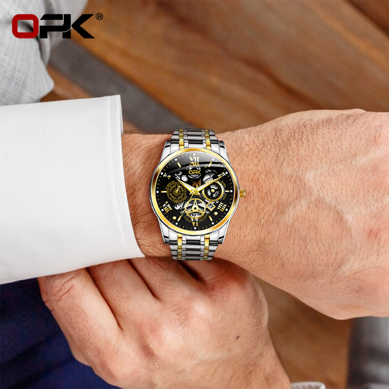 OPK jam tangan kuarsa pria, ar - Luxury Watch Zone ulasan dan harga