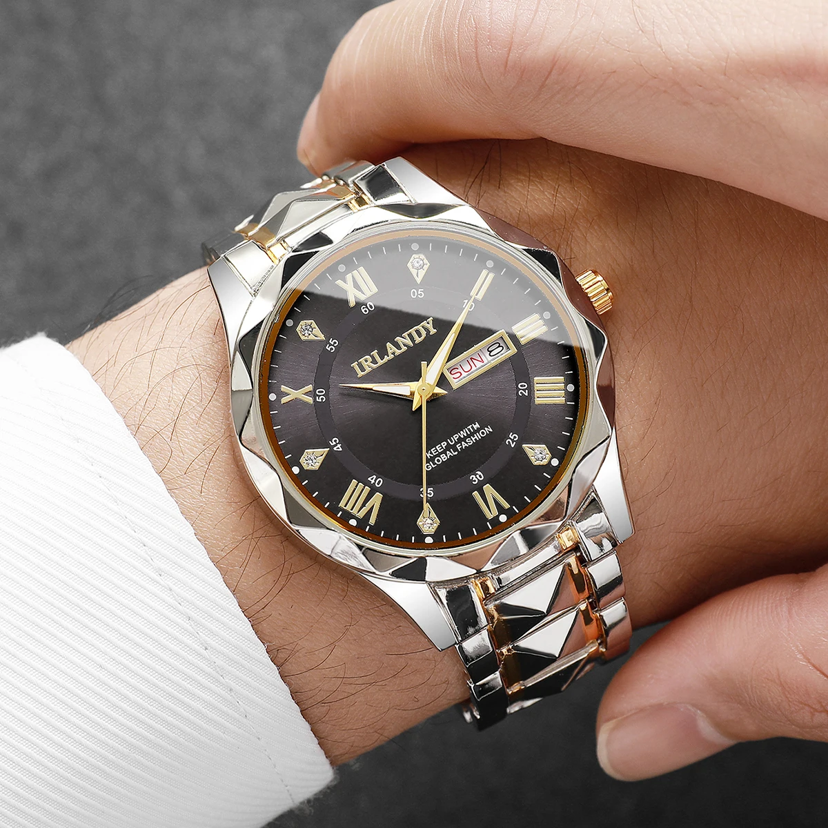 1 Buah Jam Tangan Misteri Keju - Luxury Watch For ulasan dan harga