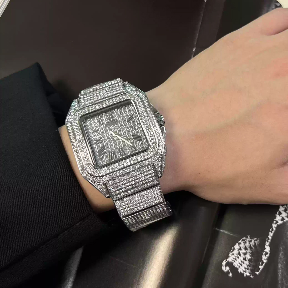 Jam Tangan Pria Warna Emas ata - Luxury Watch Maker ulasan dan harga