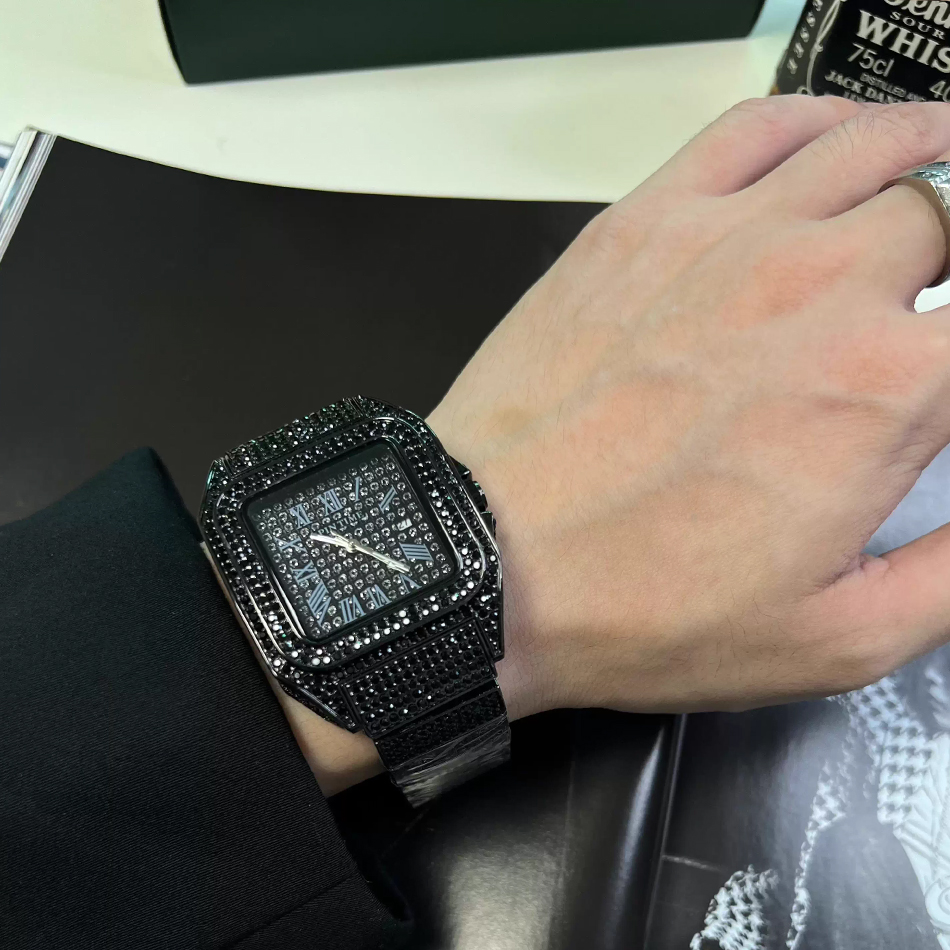 Jam Tangan Pria Warna Emas ata - Luxury Watch Maker ulasan dan harga