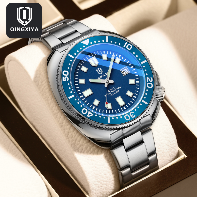 QINGXIYA Jam Tangan Kuarsa Bir - Luxury Watch Investment ulasan dan harga